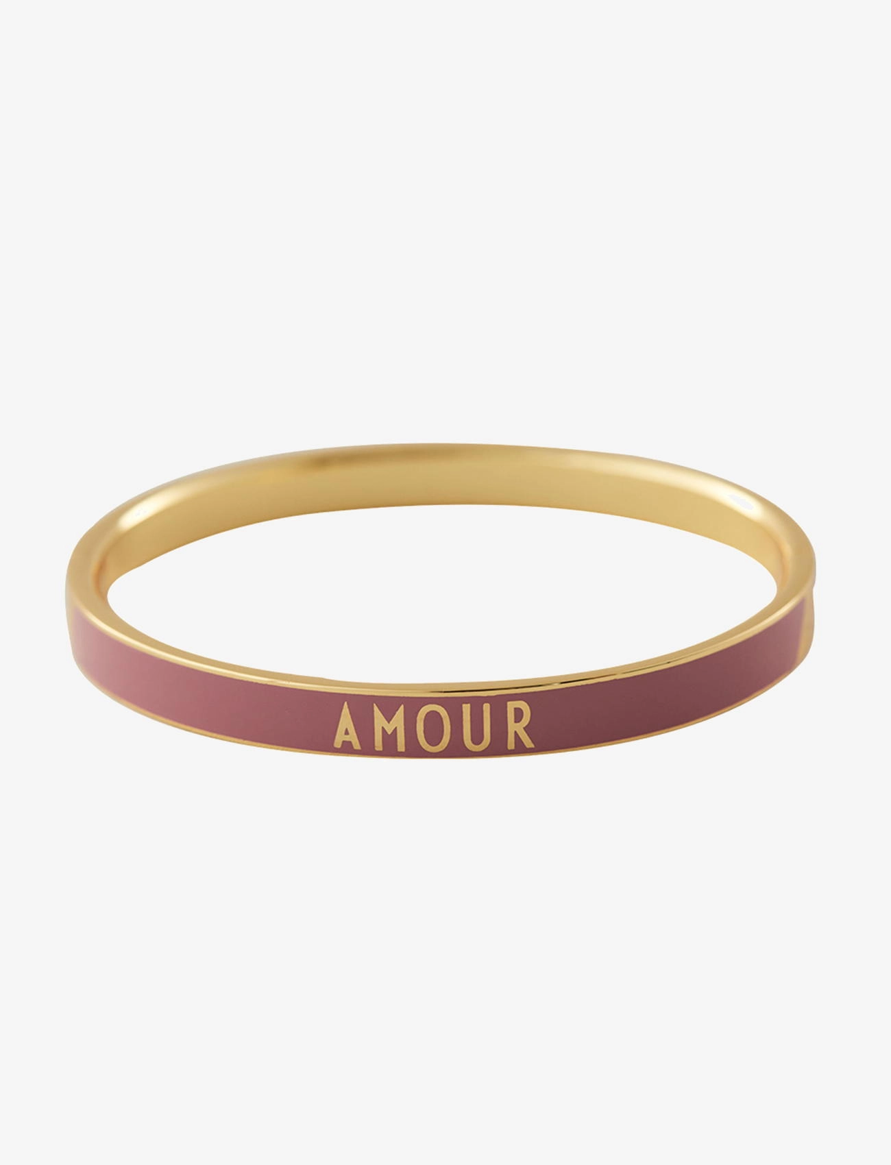 Design Letters Word Candy Bangle - Aksessuaarid - DARK PINK 687C / pink/rose