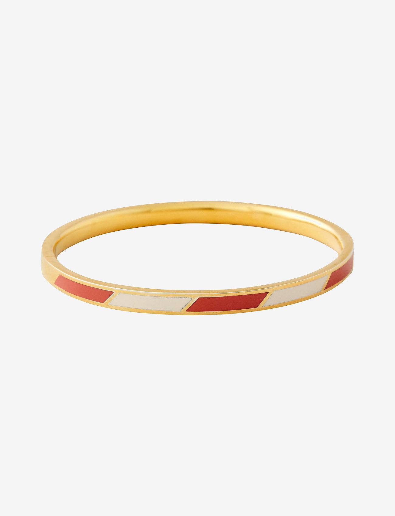 Design Letters - Striped Candy Bangle - festtøj til outletpriser - arwhite - 1