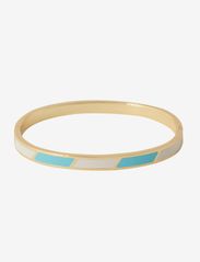 Striped Candy Bangle - TURQUOISE 4174C + A055