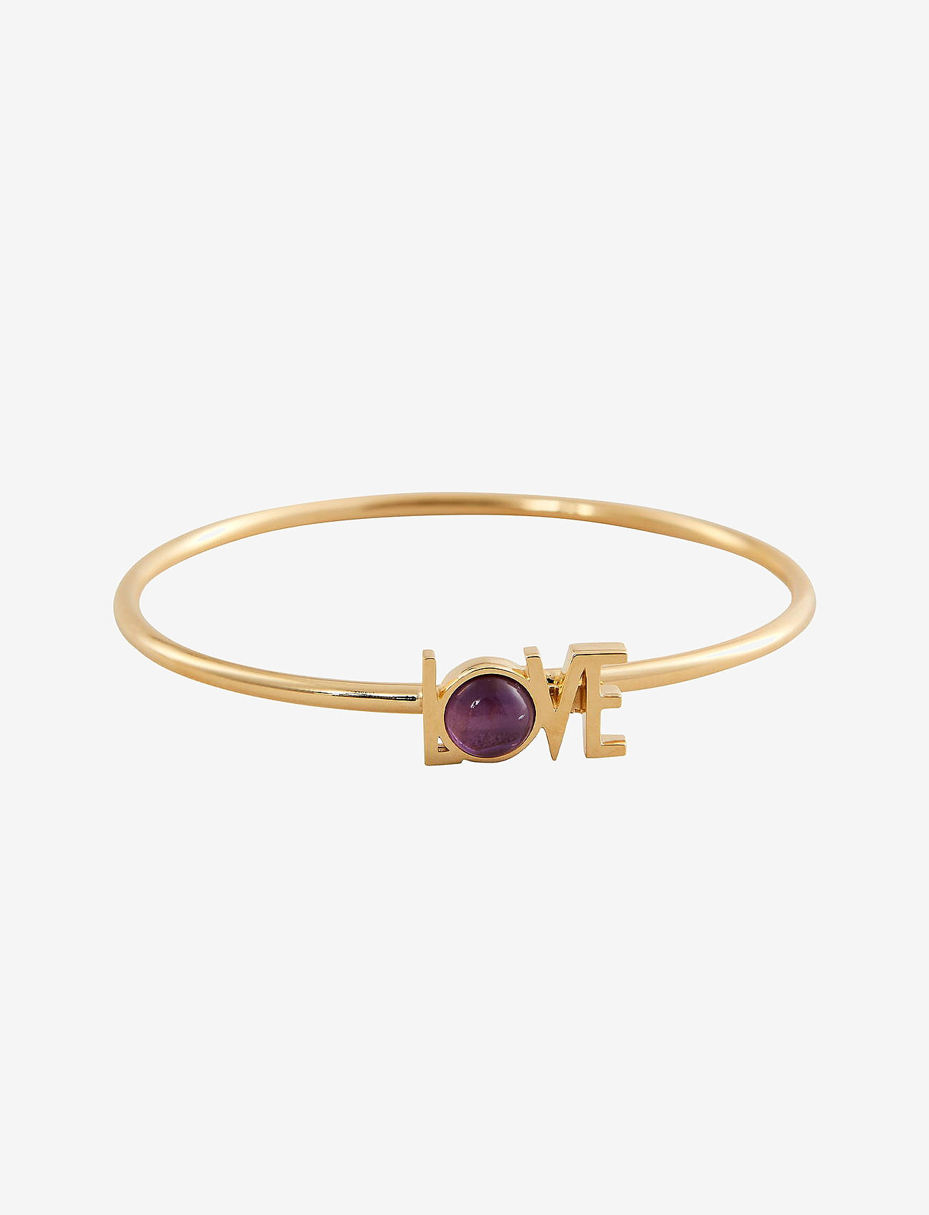 Design Letters - Great Love Bangle - bangles - amethyst - 1