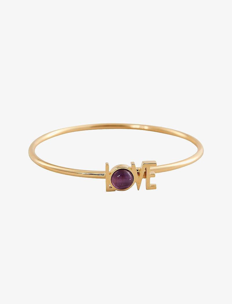 Design Letters - Great Love Bangle - bangles - amethyst - 1