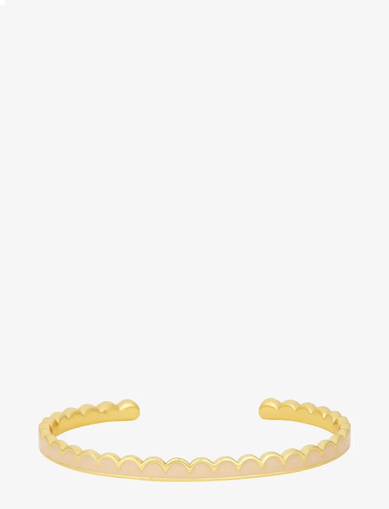 DESIGN LETTERS Strickjacke Bangle - Brass Gold - One Size - Damen