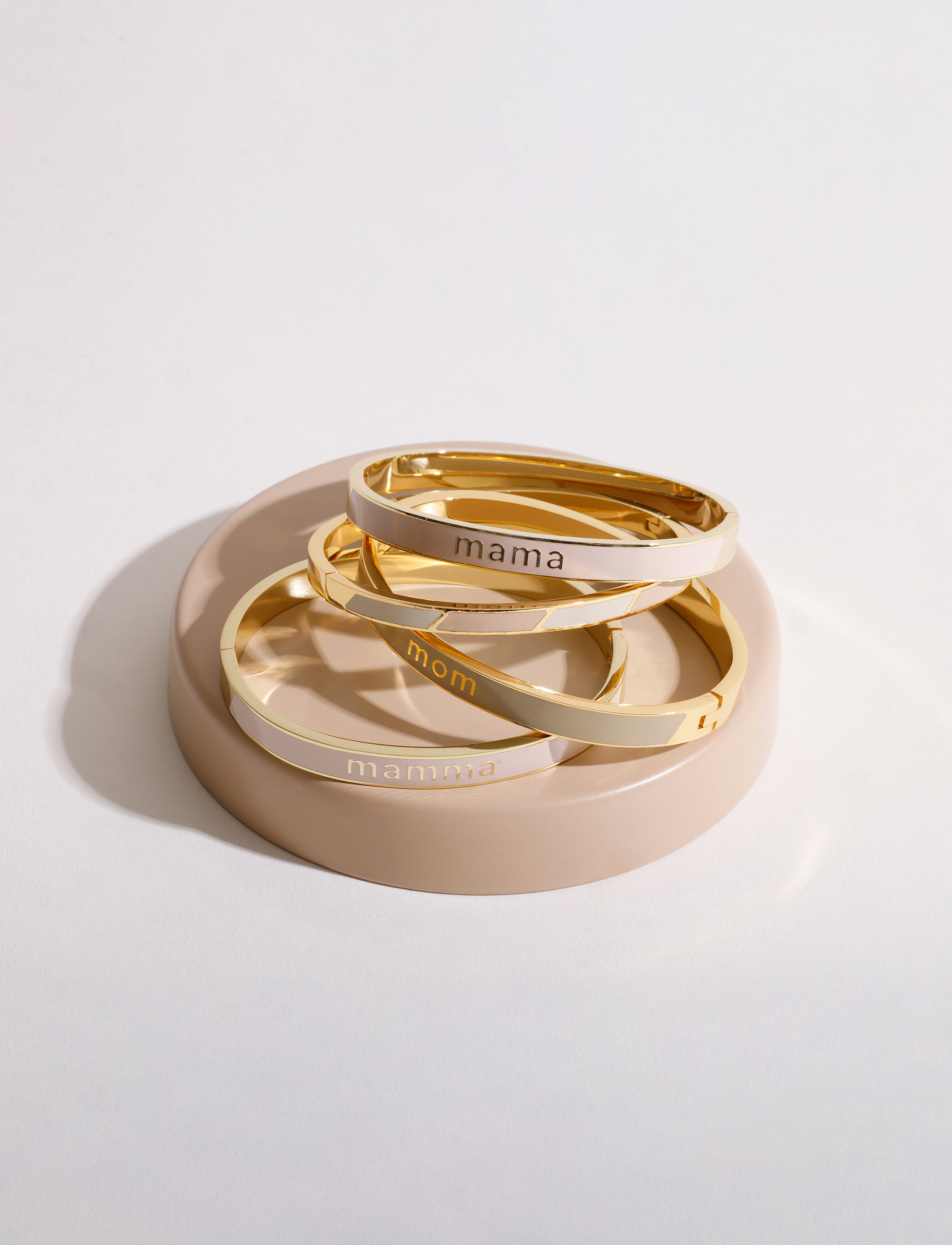 Design Letters - VIP Word Candy Bangle - käevõrud - pastel beige 7604c - 2