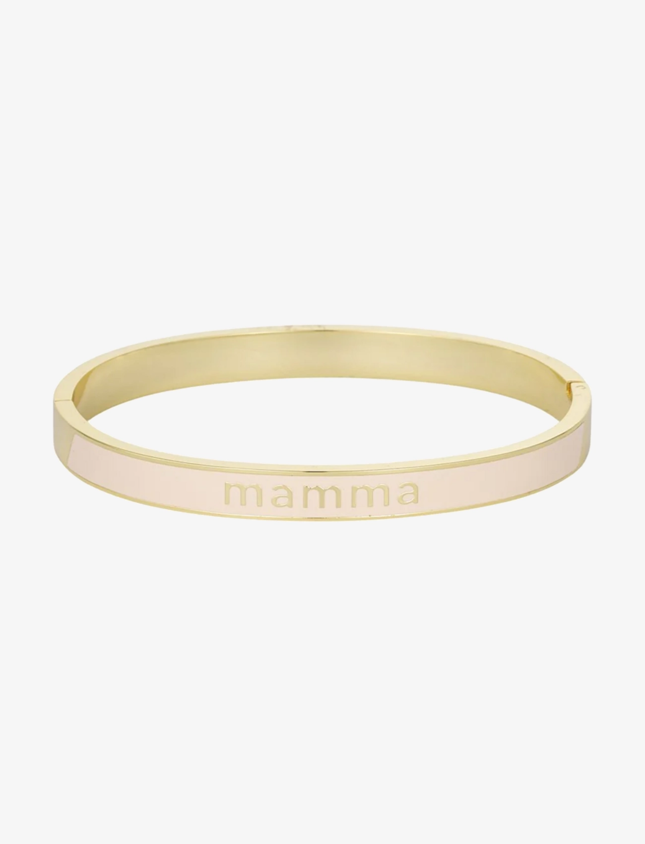 Design Letters Vip Word Candy Bangle, Ord Armring, Beige, Str: ONE SIZE