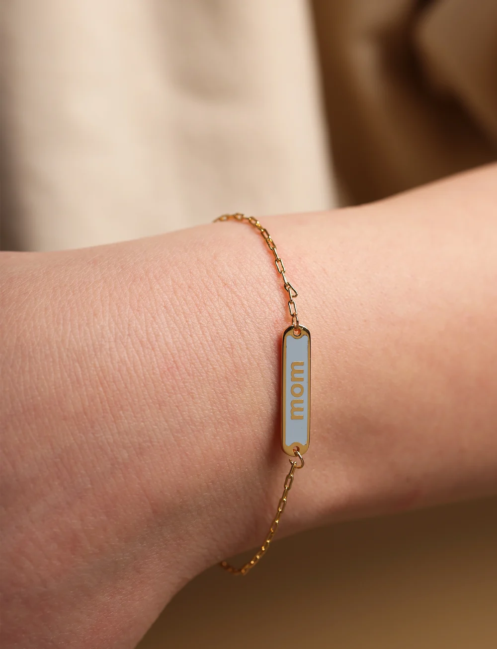 Design Letters - VIP Candy Tag Bracelet (Zimula) - kædearmbånd - light blue 5435c - 0