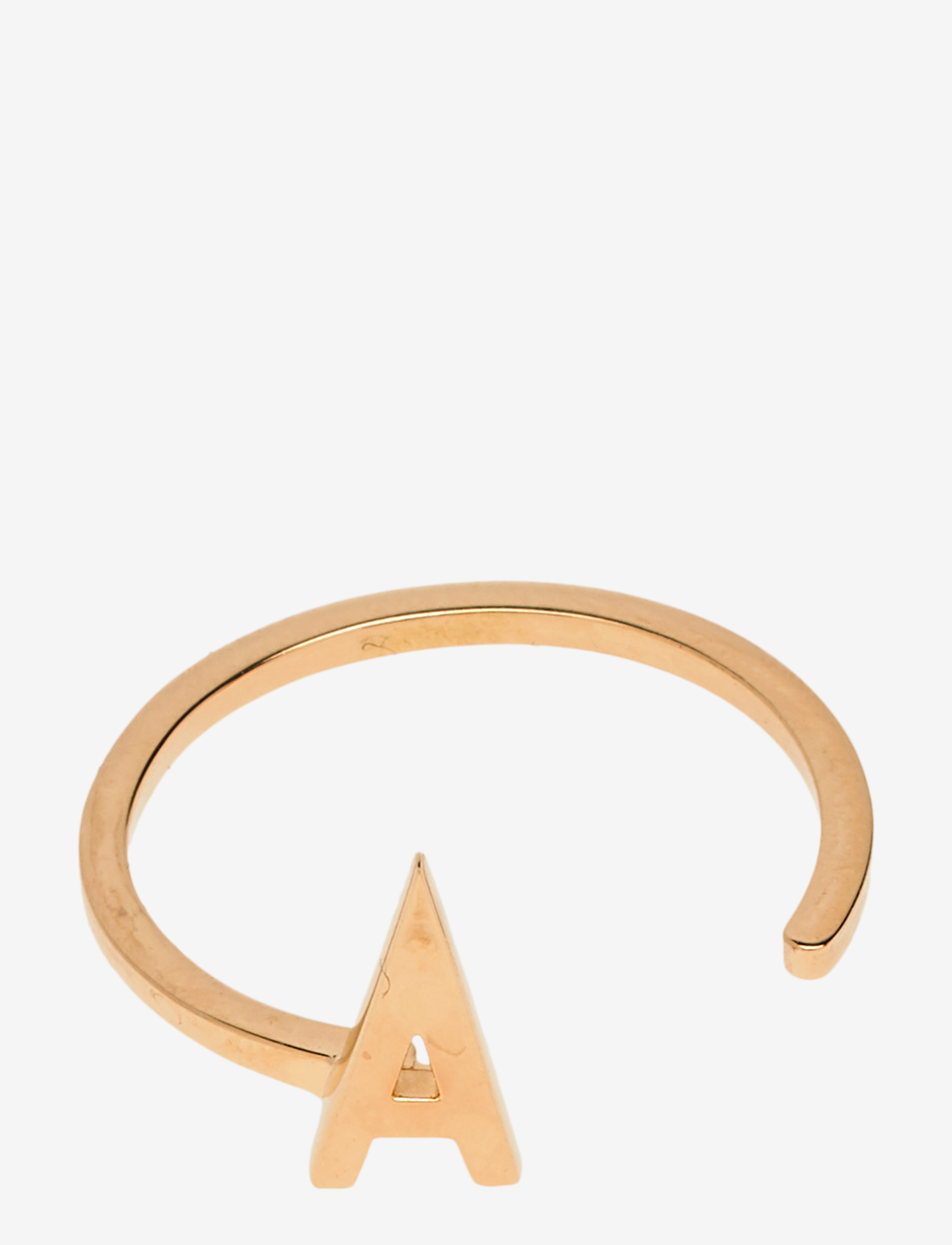 DESIGN LETTERS Ring A-Z Gold Gold - One Size - Damen