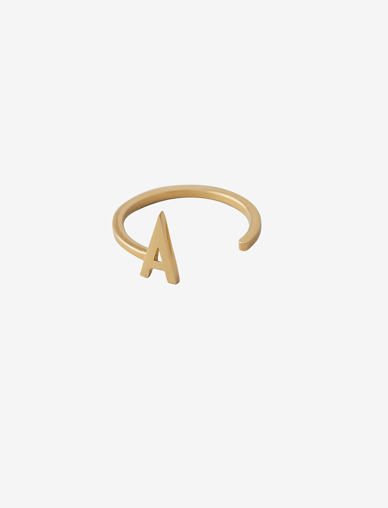 Design Letters - Ring A-Z Gold - kingitused lastele - gold - 0