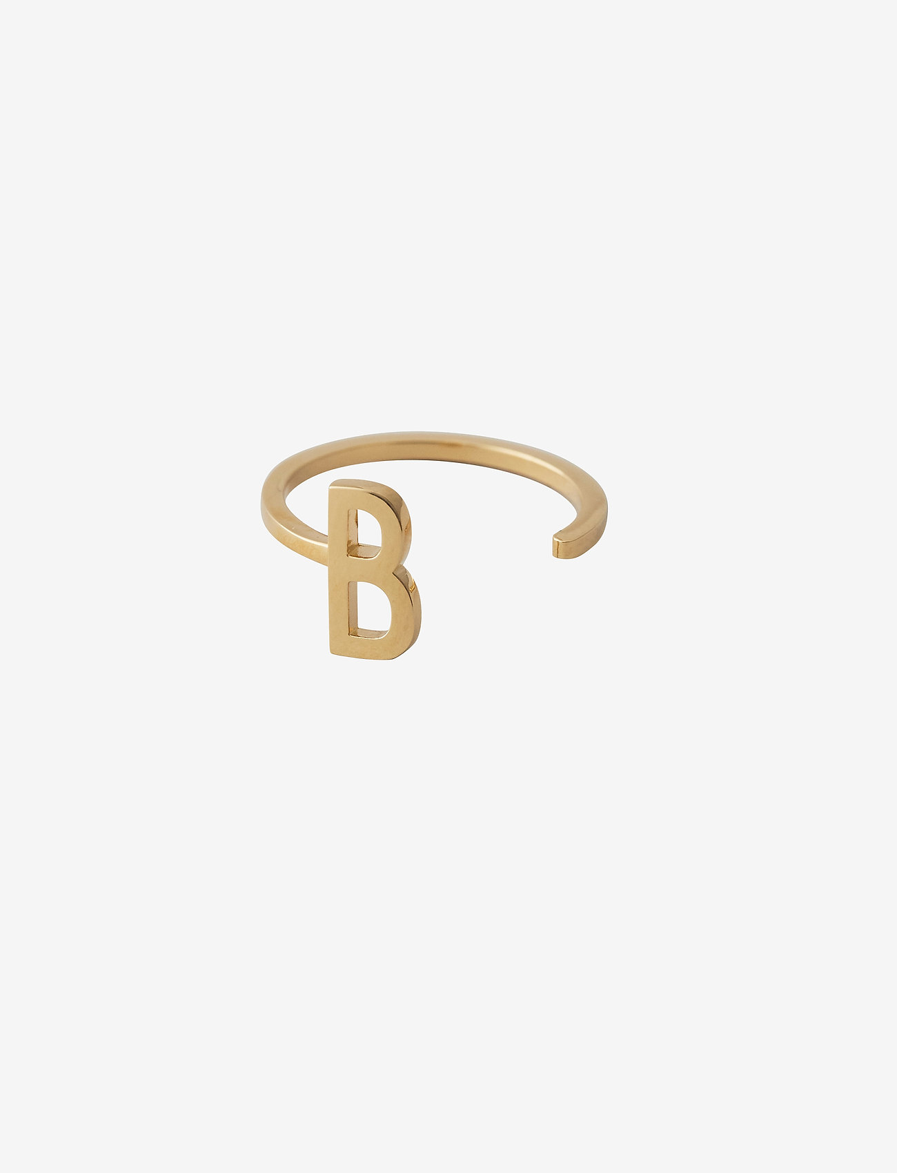 Design Letters - Ring A-Z Gold - ringen - gold - 0
