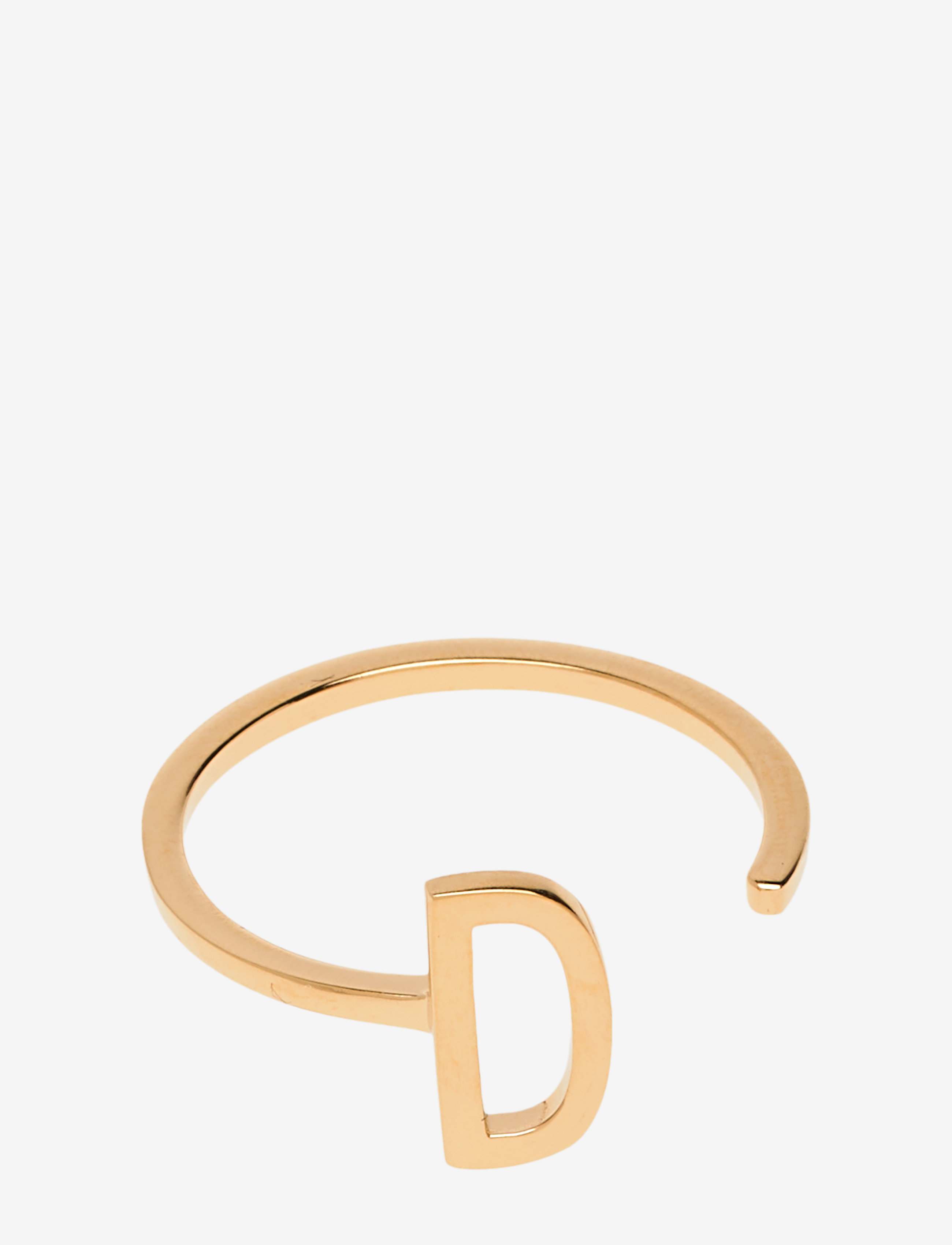 DESIGN LETTERS Ring A-Z Gold Gold - One Size - Damen