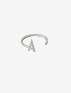 Ring A-Z Silver, Design Letters