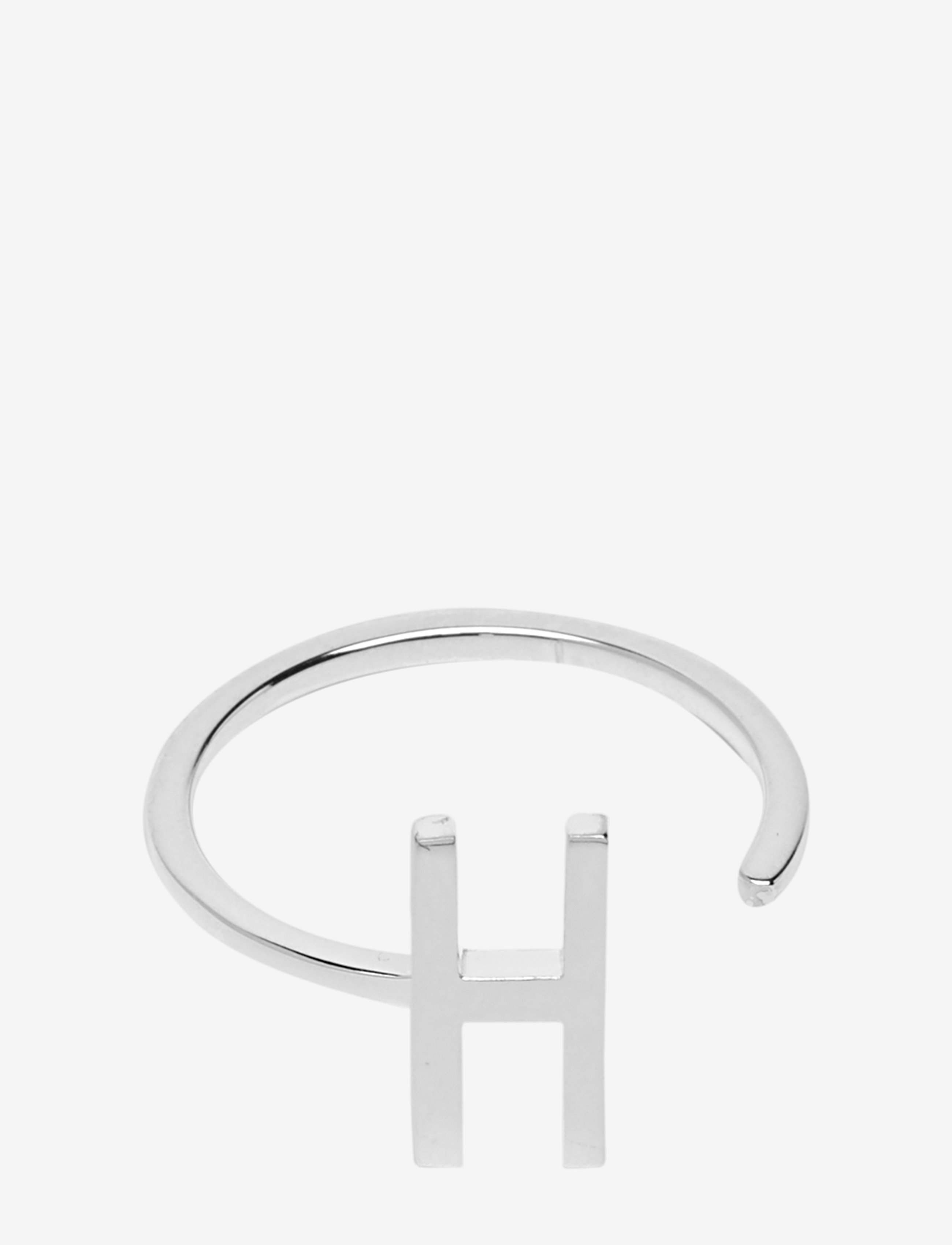 DESIGN LETTERS Ring A-Z Silber Silber - One Size - Damen