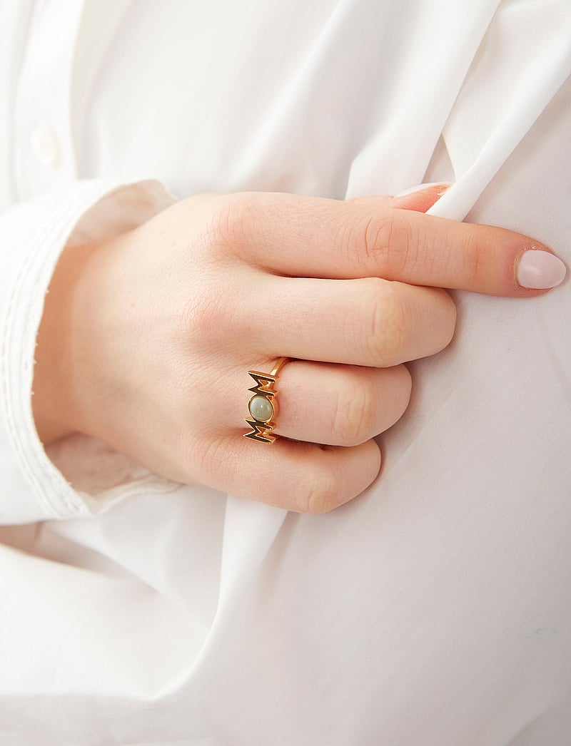 Design Letters - Great Mom Ring - köp efter pris - blue - 0