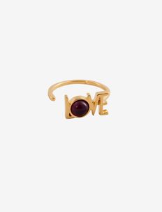 Great Love Ring, Design Letters
