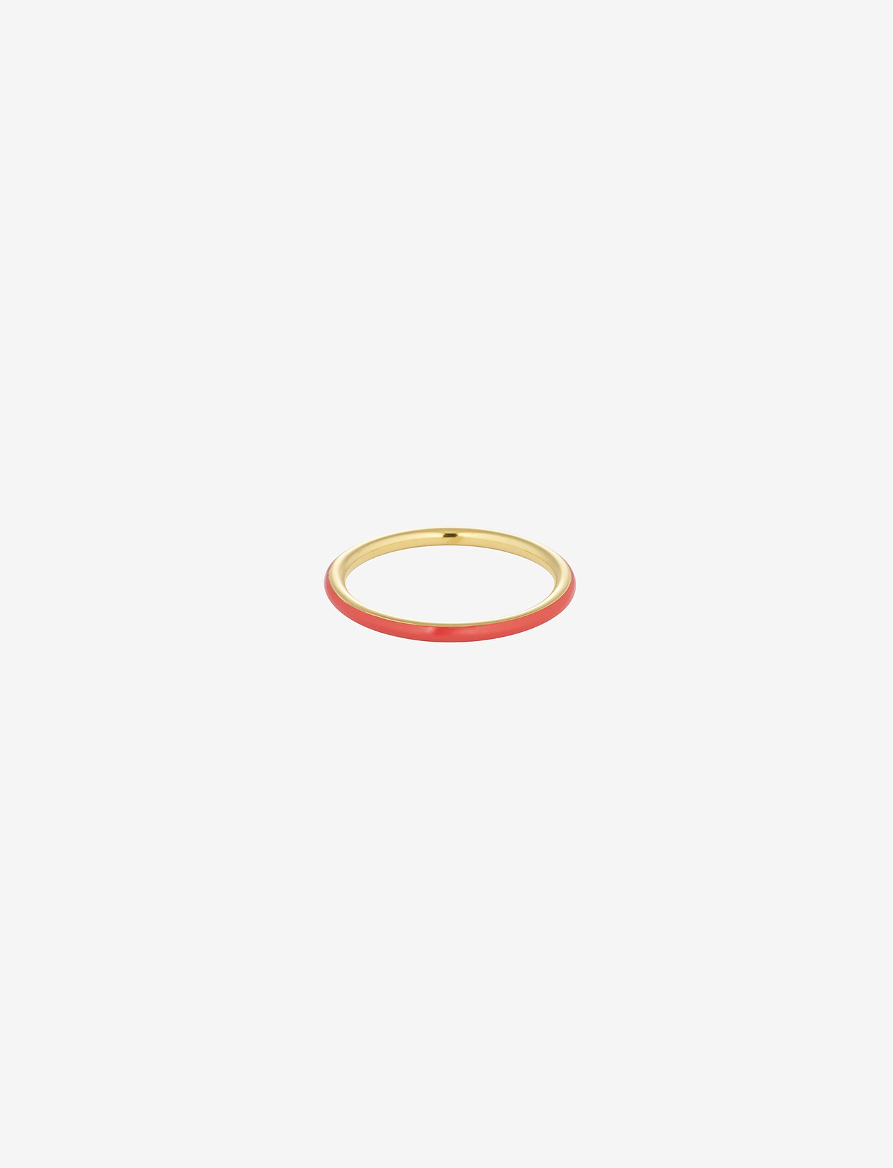 Design Letters - Classic Stack Ring - peoriided outlet-hindadega - deep sea coral 2032c - 0
