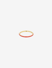 Design Letters - Classic Stack Ring - festmode zu outlet-preisen - deep sea coral 2032c - 0