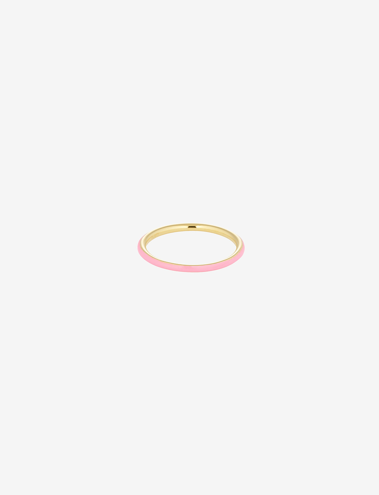 Design Letters - Classic Stack Ring - geschenke unter 50€ - pink 1905c - 0