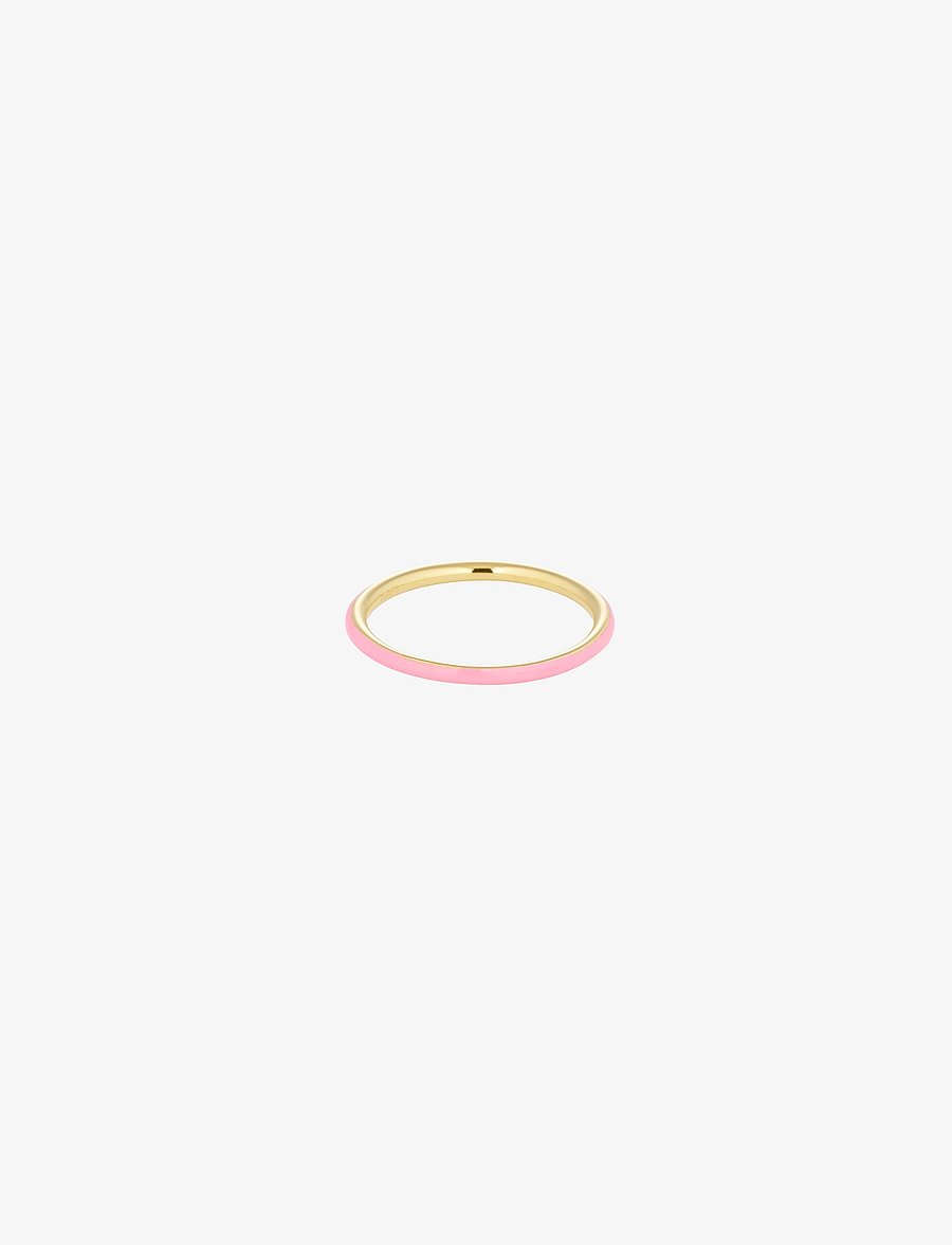 Design Letters - Classic Stack Ring - rings - pink 1905c - 0