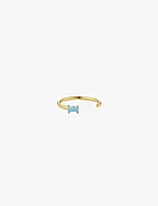 Bow tie Ring - BLUE