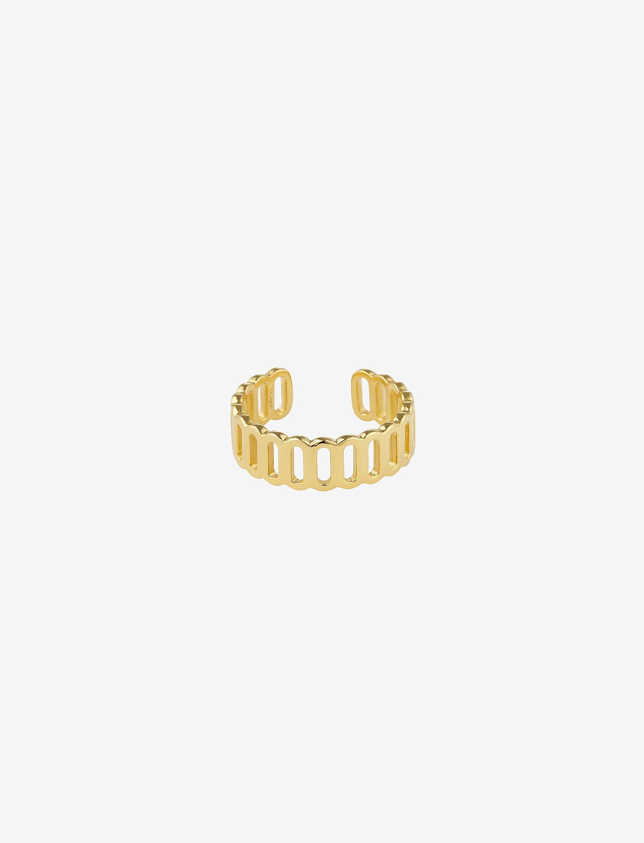 Design Letters - Link Together Ring - ringe - gold - 1