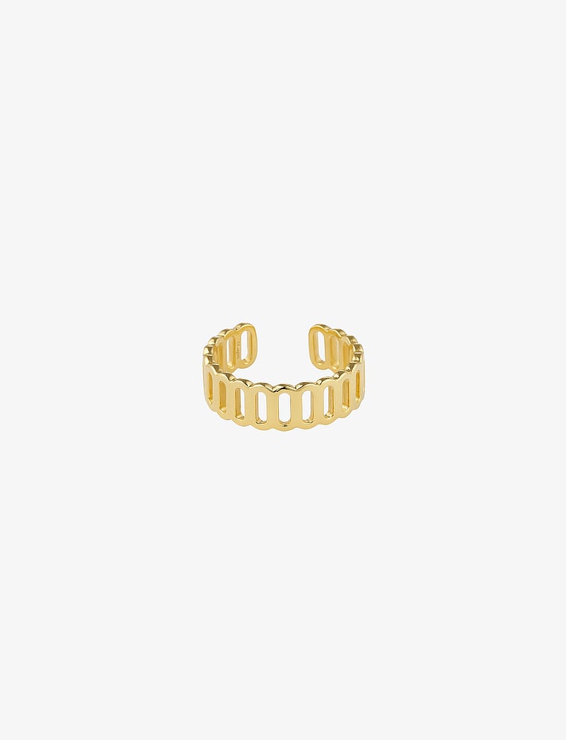 Design Letters - Link Together Ring - sõrmused - gold - 1