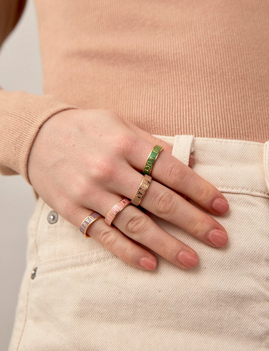 Design Letters - Word Candy Ring - rings - dpdarling - 0