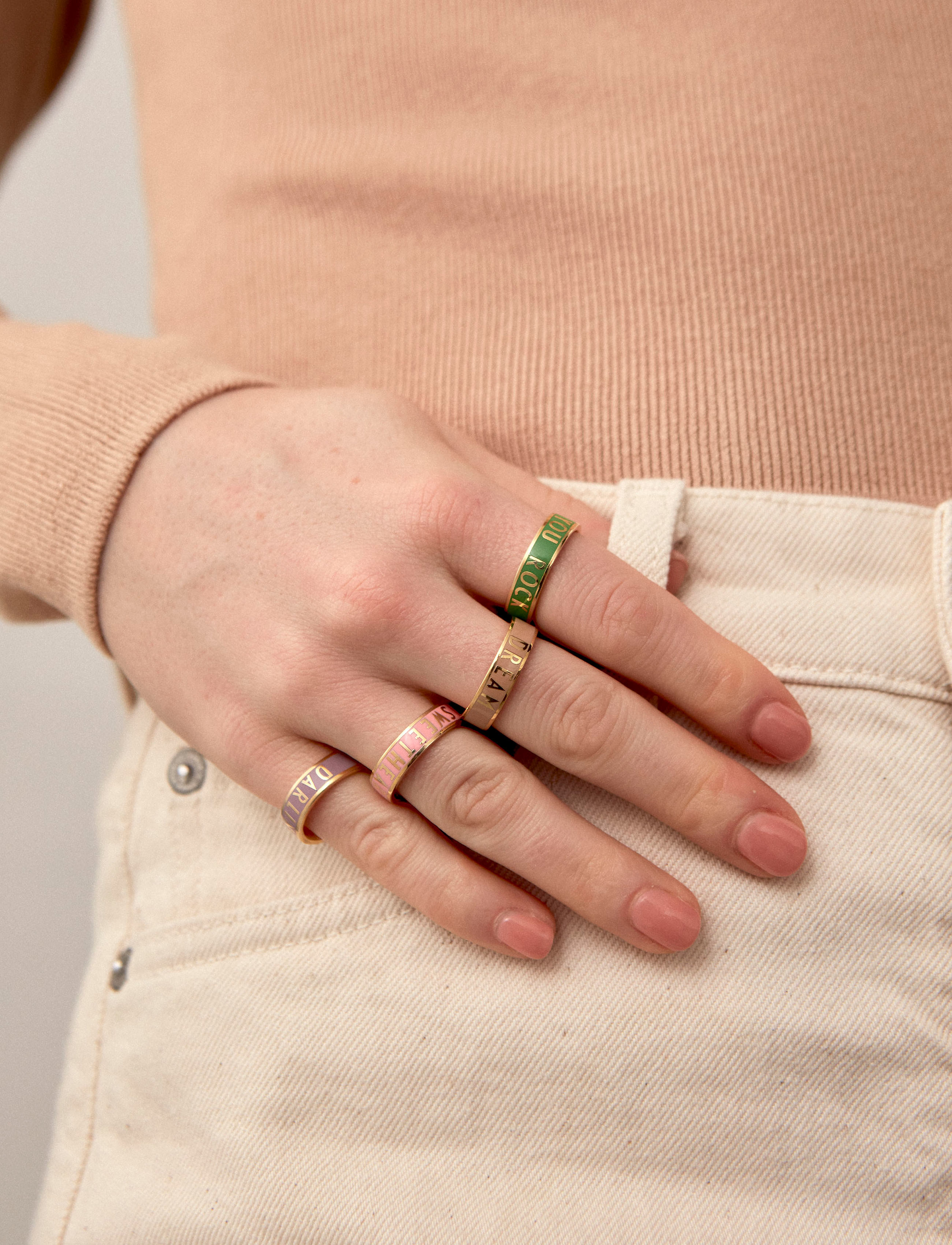 Design Letters - Word Candy Ring - rings - dpdarling - 2