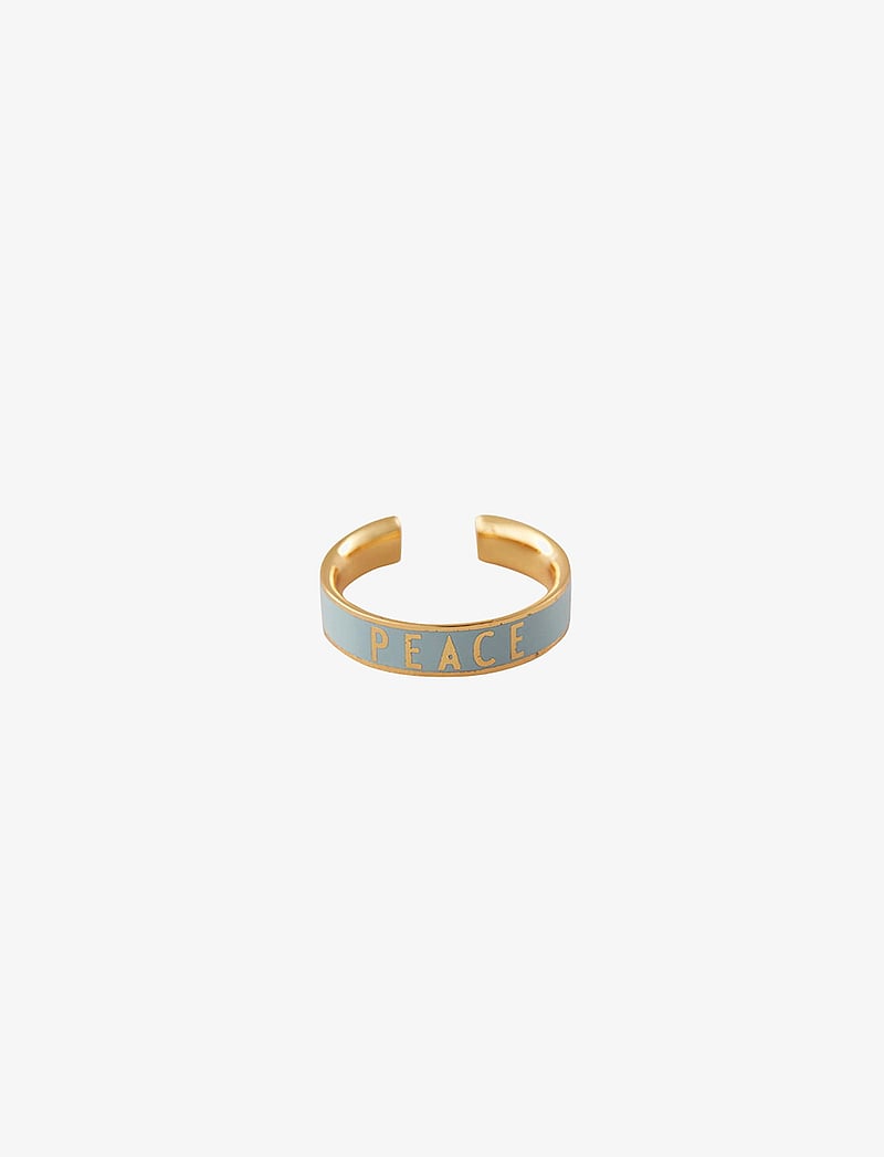 Design Letters - Word Candy Ring - ringe - light blue 5435c - 1