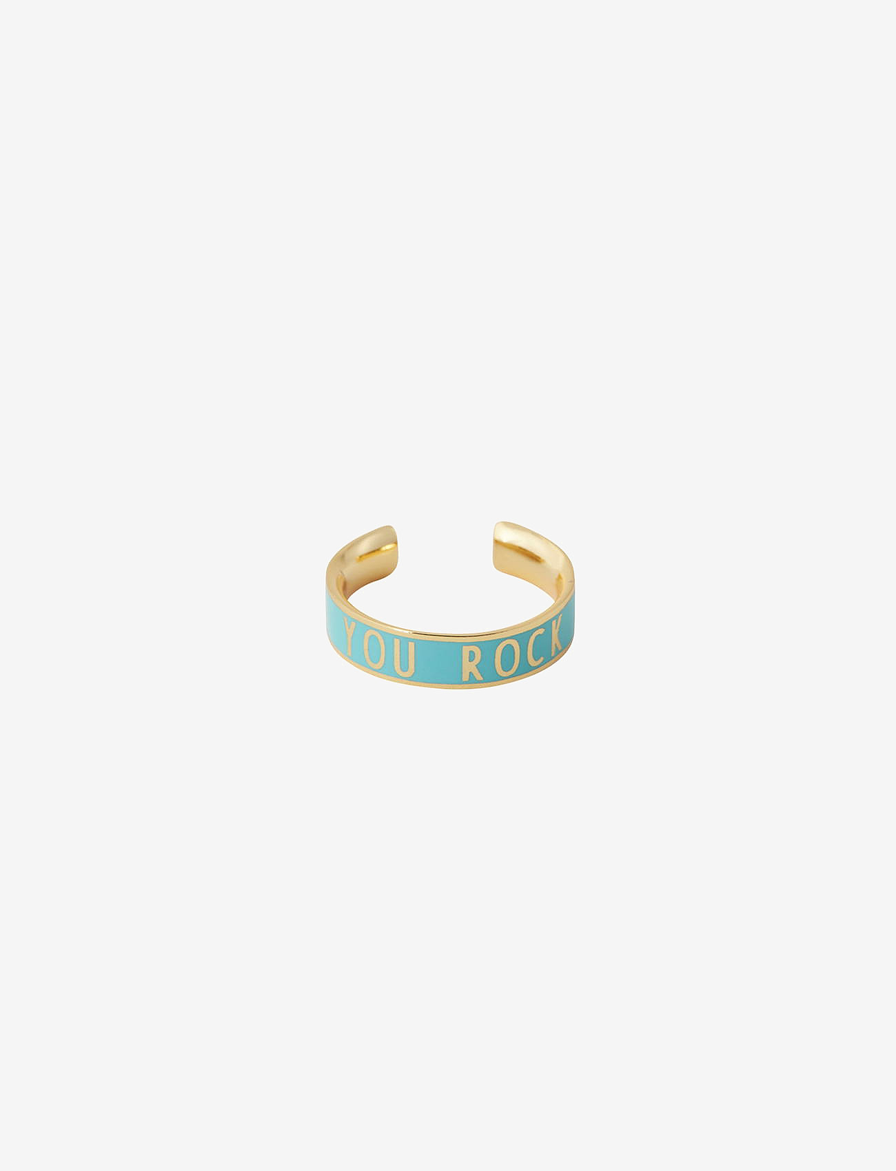 Design Letters - Word Candy Ring - turquoise 4174c - 1