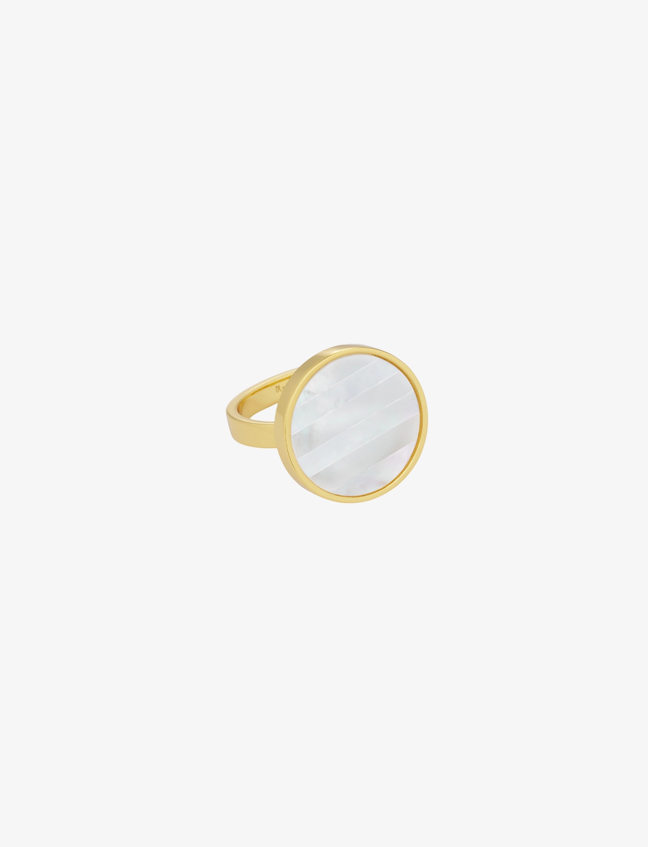 DESIGN LETTERS Pearl Lollipop Ring 17Mm Gold - One Size - Damen