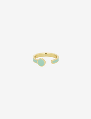 Design Letters - Rainbow Dot ring - odzież imprezowa w cenach outletowych - green bliss 337c - 0