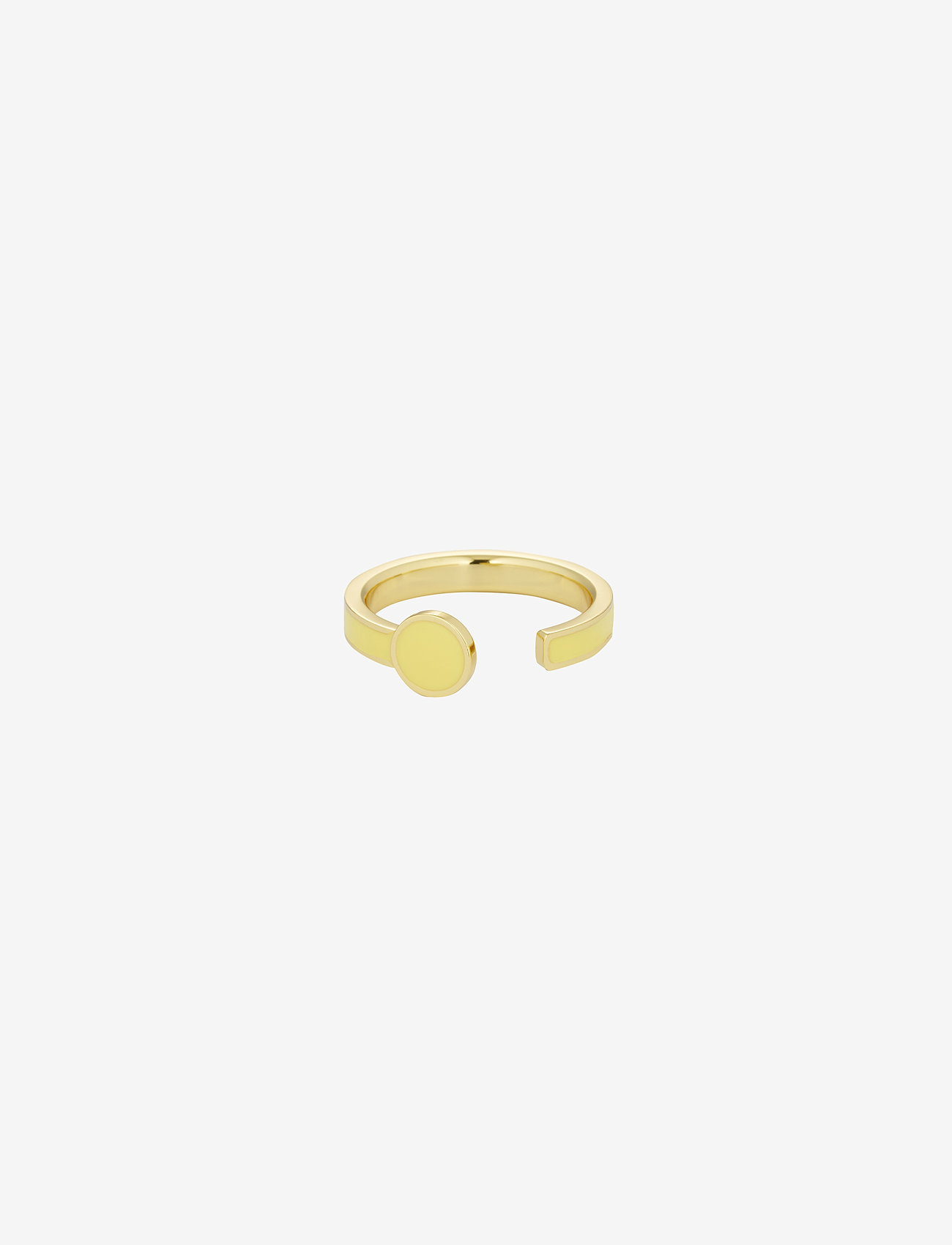 Design Letters - Rainbow Dot ring - festtøj til outletpriser - yellow 121c - 0