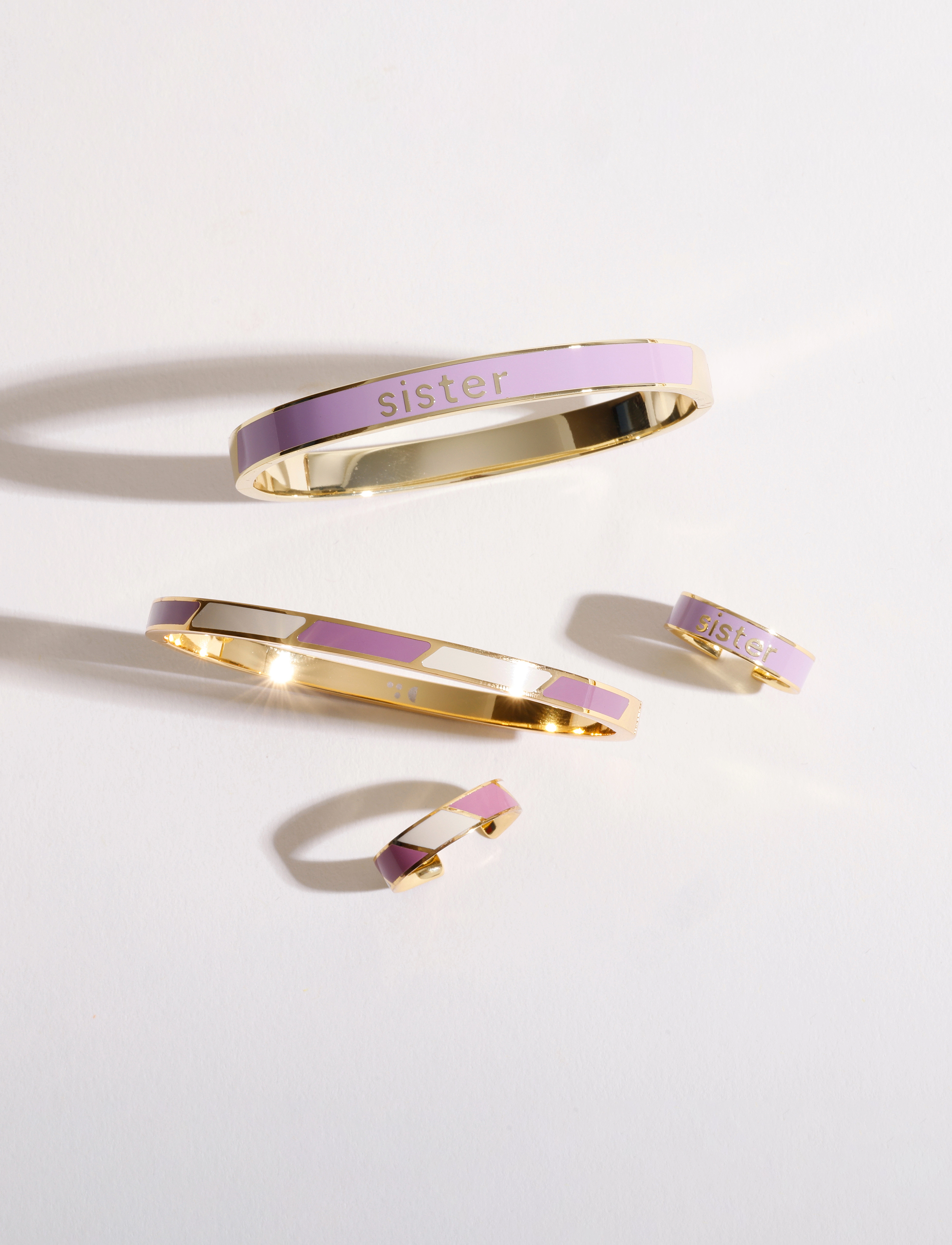 Design Letters - VIP Word Candy Ring - ringe - lilac breeze 2099c - 2