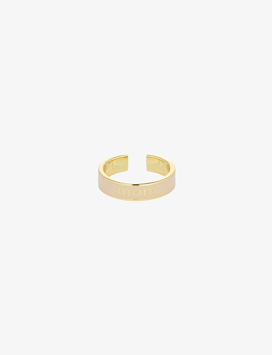Design Letters - VIP Word Candy Ring (Zimula) - ringar - beige 4675c - 1