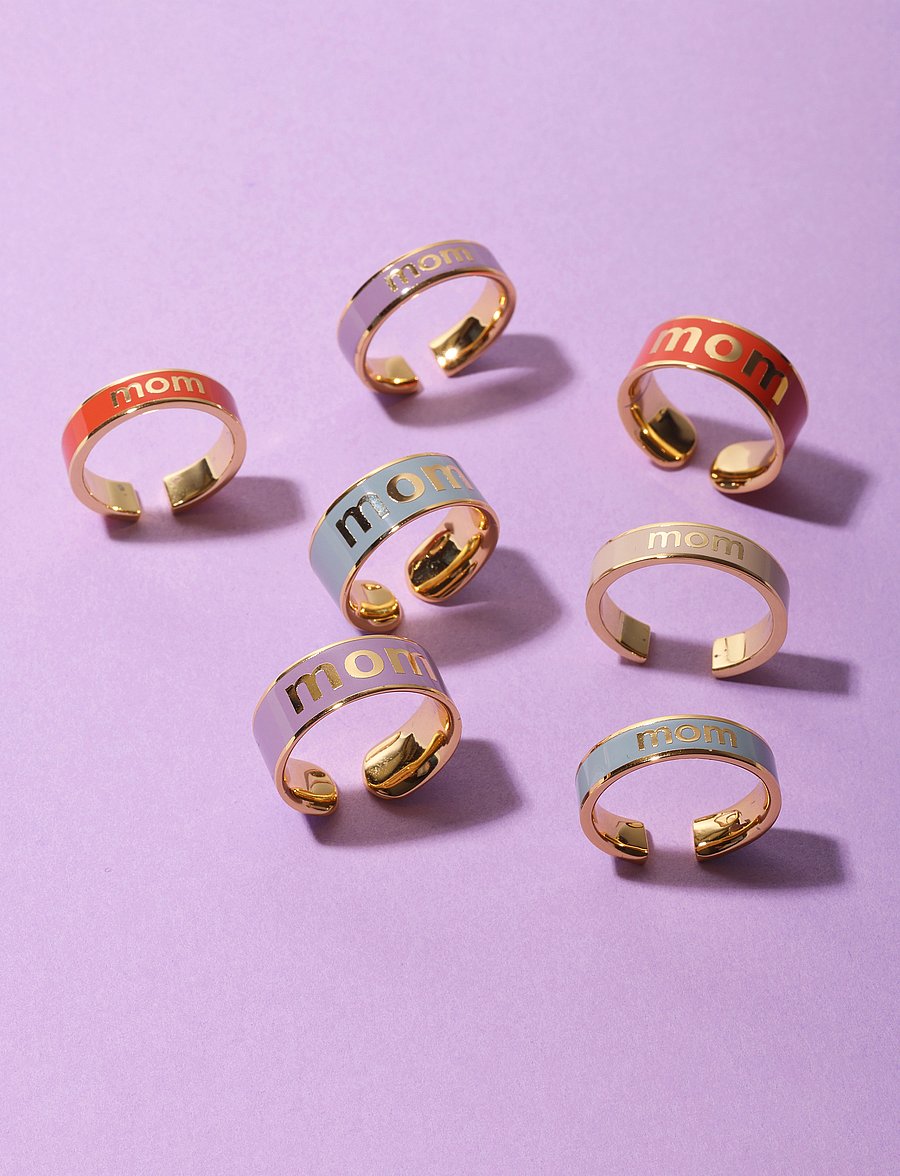 Design Letters - VIP Word Candy Ring (Zimula) - ringar - beige 4675c - 2