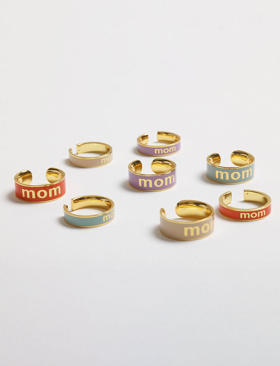 Design Letters - VIP Word Candy Ring (Zimula) - ringar - beige 4675c - 3