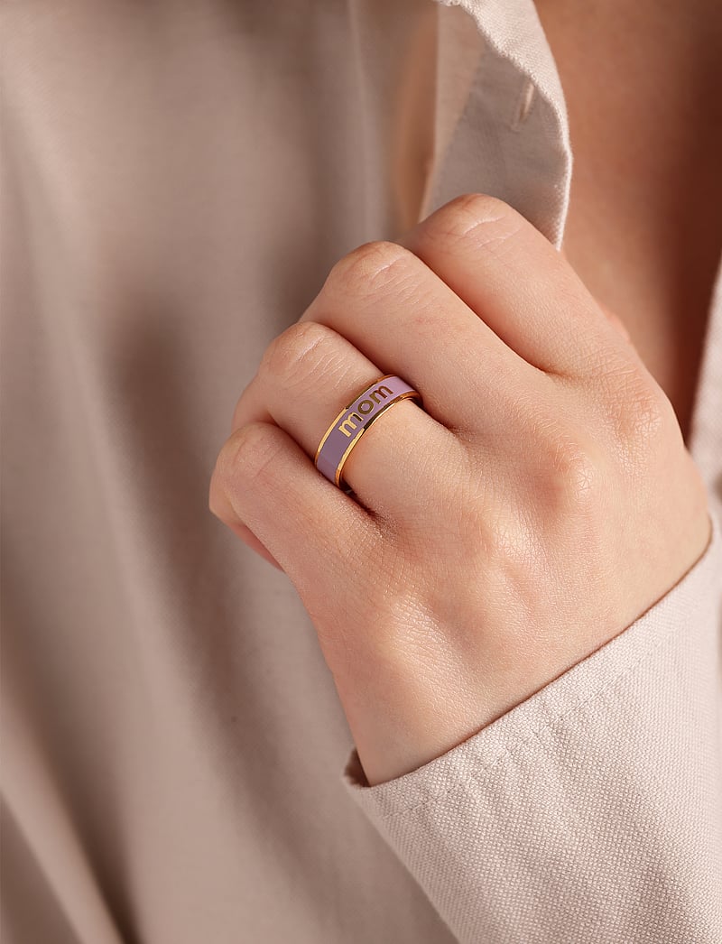 Design Letters - VIP Word Candy Ring (Zimula) - ringar - lilac breeze 2099c - 0