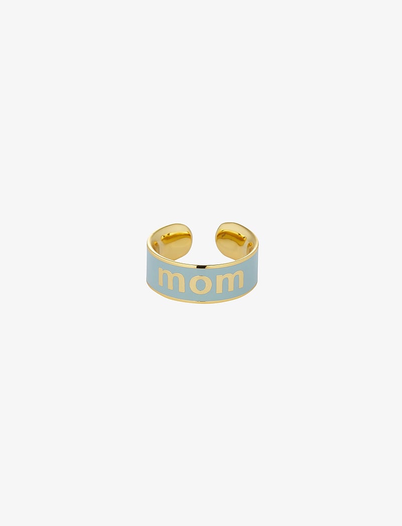 Design Letters - VIP Big Word Candy Ring (Zimula) - ringe - light blue 5435c - 1