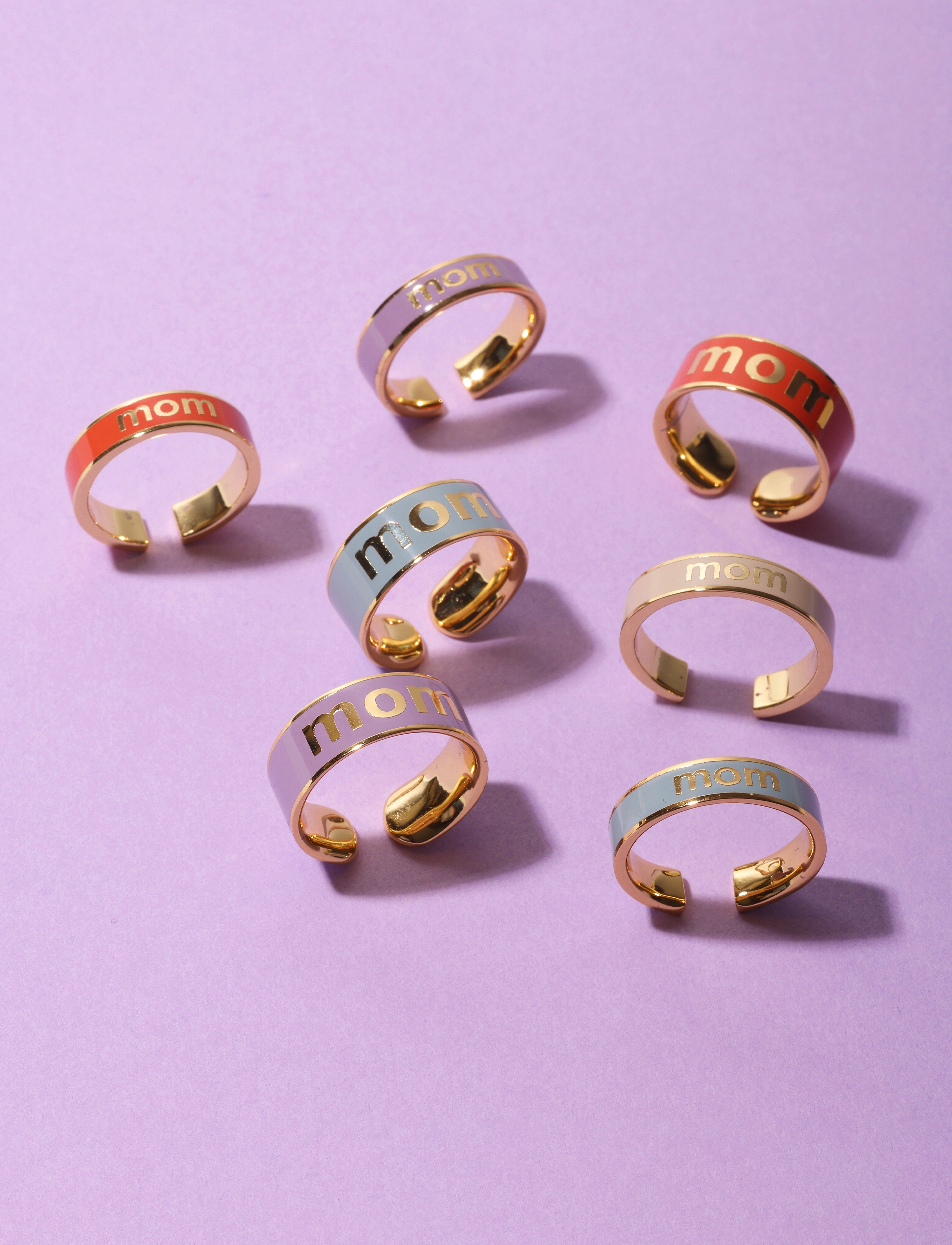 Design Letters - VIP Big Word Candy Ring (Zimula) - ringe - light blue 5435c - 2