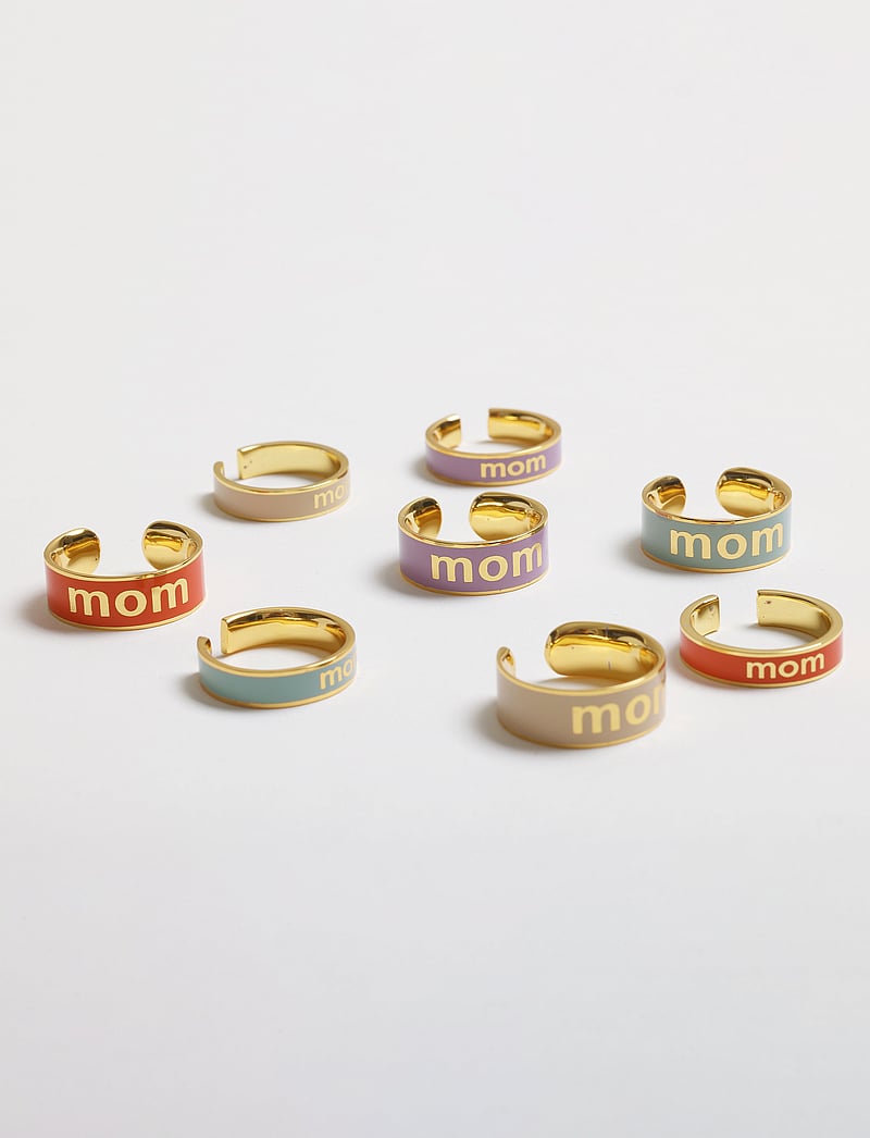 Design Letters - VIP Big Word Candy Ring (Zimula) - ringe - light blue 5435c - 3