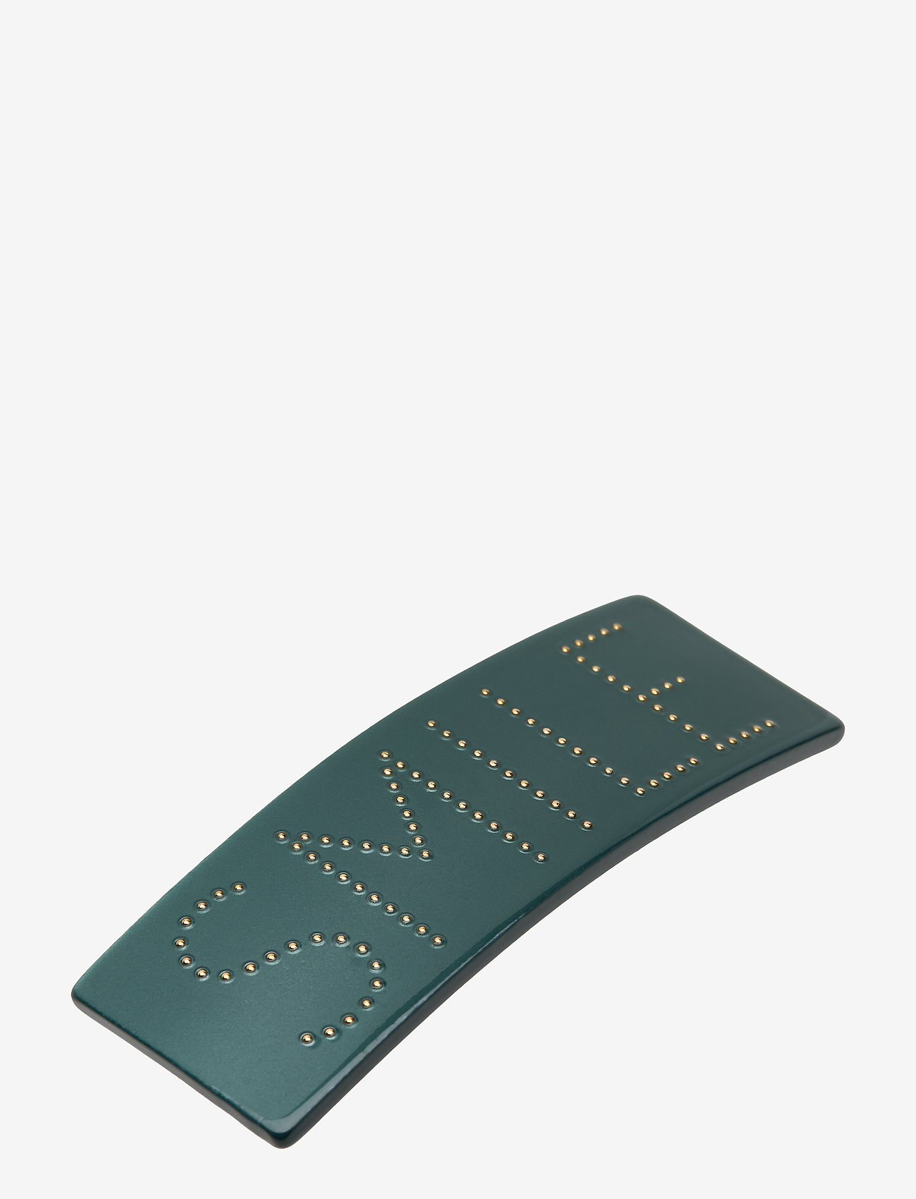 Design Letters - Classic Hair Clip Large - matu saspraudes - dark green 5545c - 0