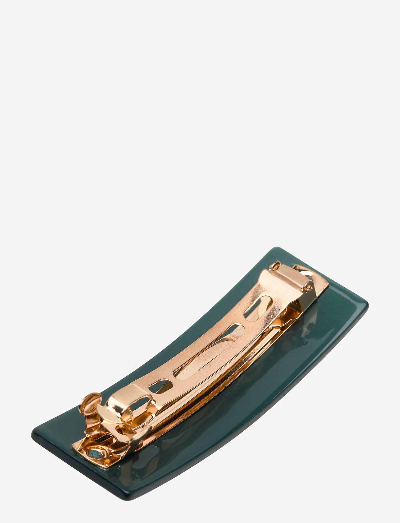 Design Letters - Classic Hair Clip - dark green 5545c - 1