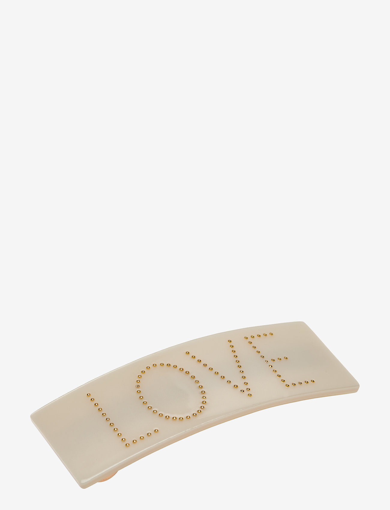 Design Letters - Classic Hair Clip - lightgrey grey 3 - 0