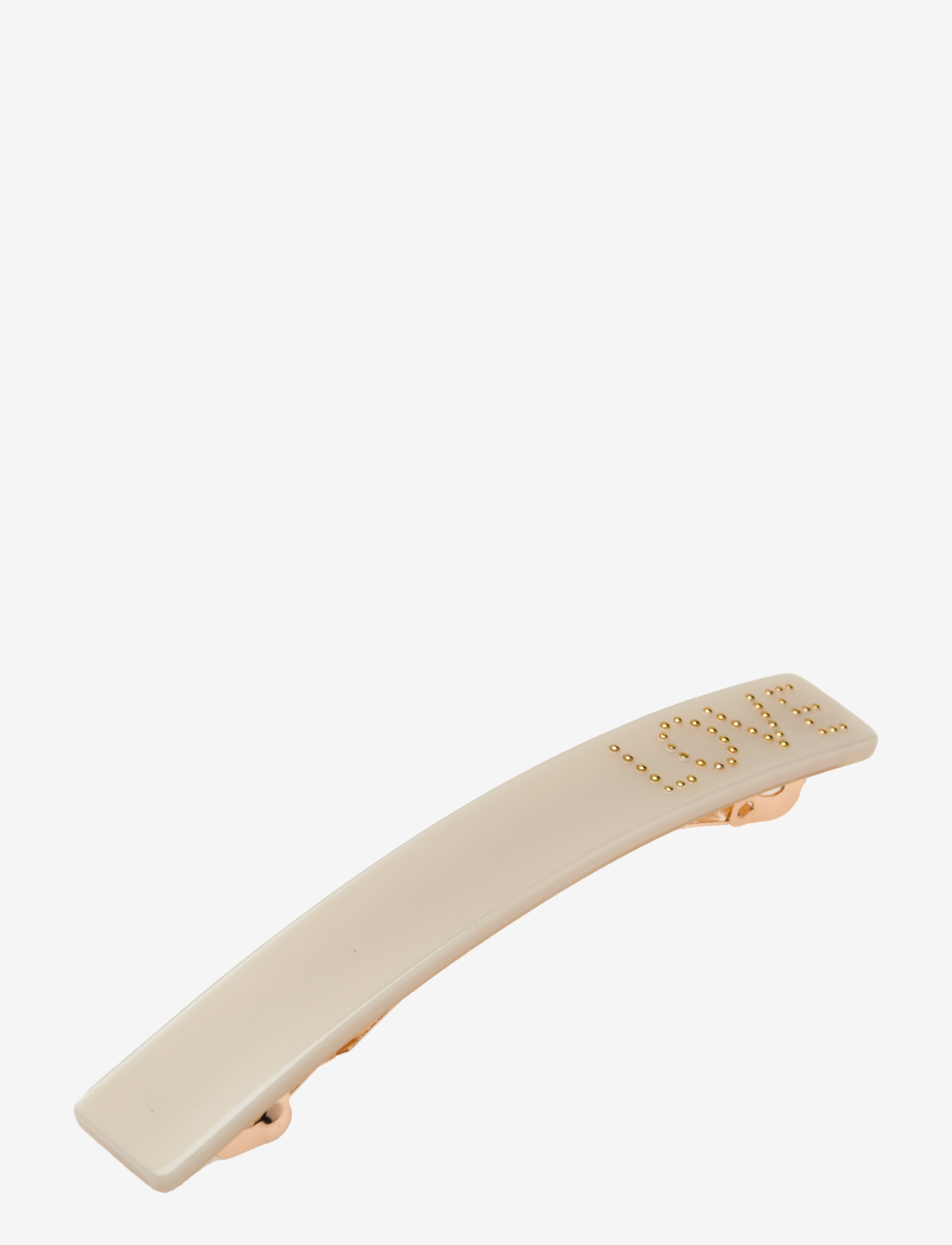 Design Letters - Classic Hair Clip - lightgrey grey 3 - 0