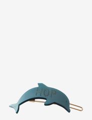 Design Letters - Iconic Hair Clip Dolphin - haarspeldjes - dark green - 0