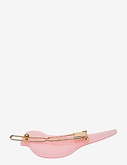 Design Letters - Iconic Hair Clip Sitting bird - hårspenner - pink - 1
