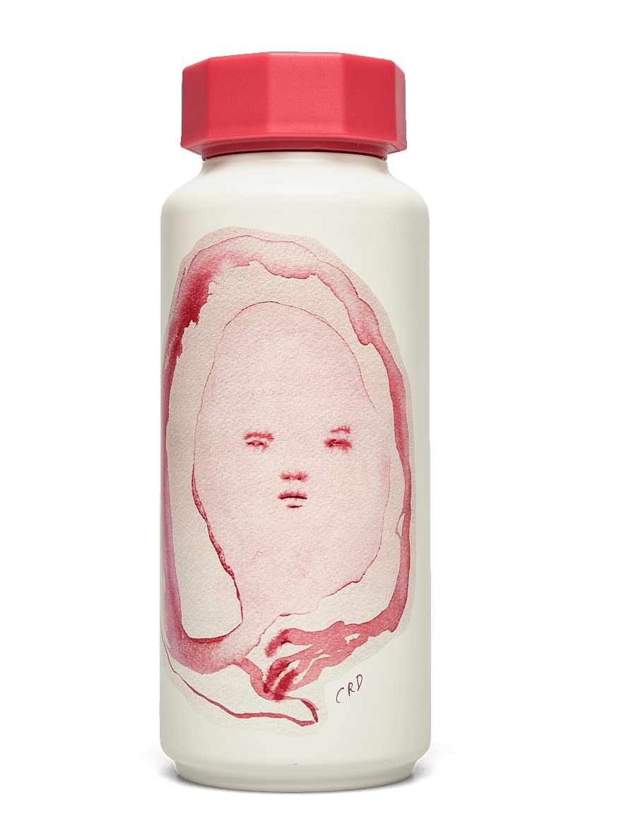Design Letters - Knæk Cancer thermo bottle - termoflasker - multi - 1