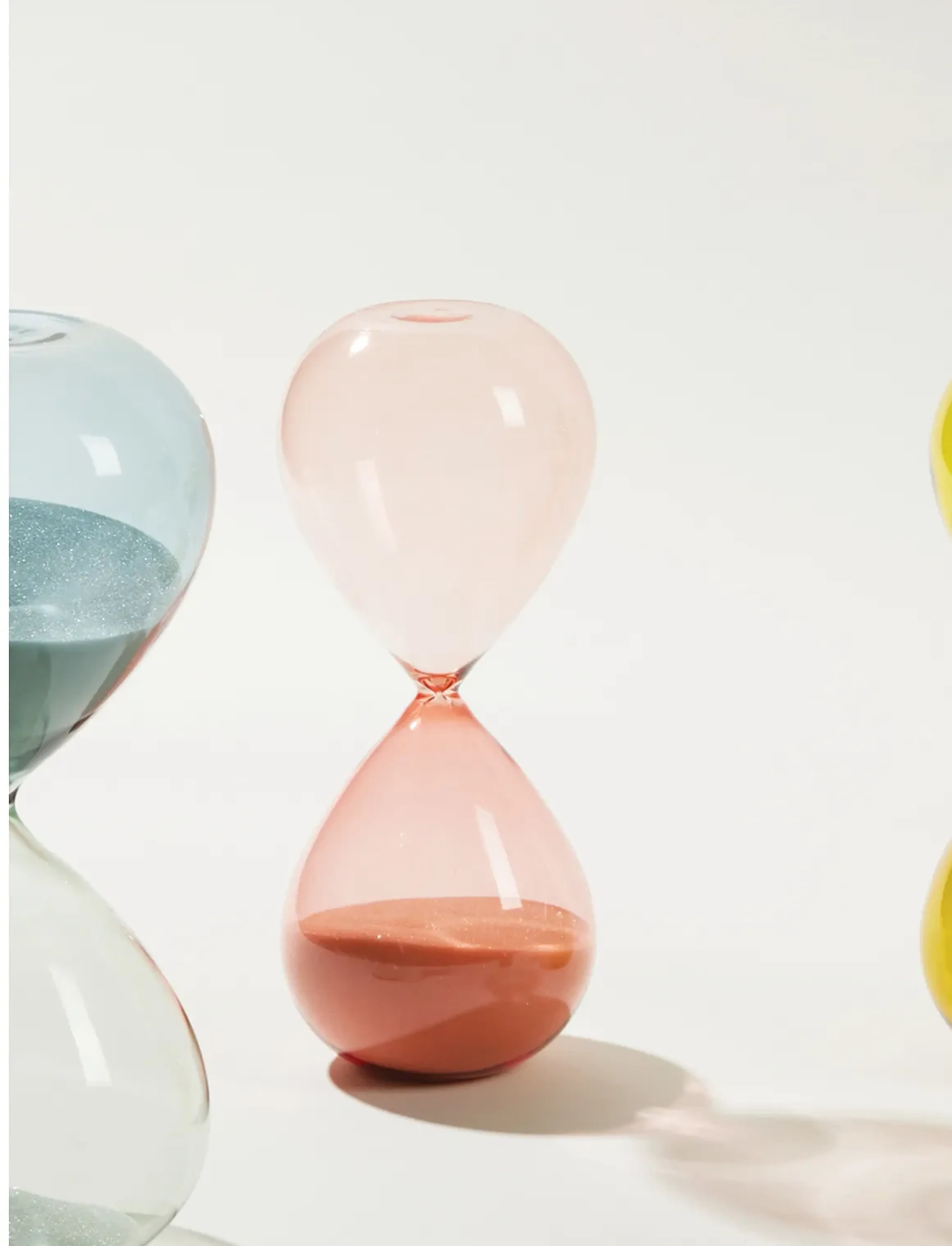 DesignWorks Inc - Hourglass 30 minutes Peachy Ombre Boxed - figuren & skulpturen - peach - 2