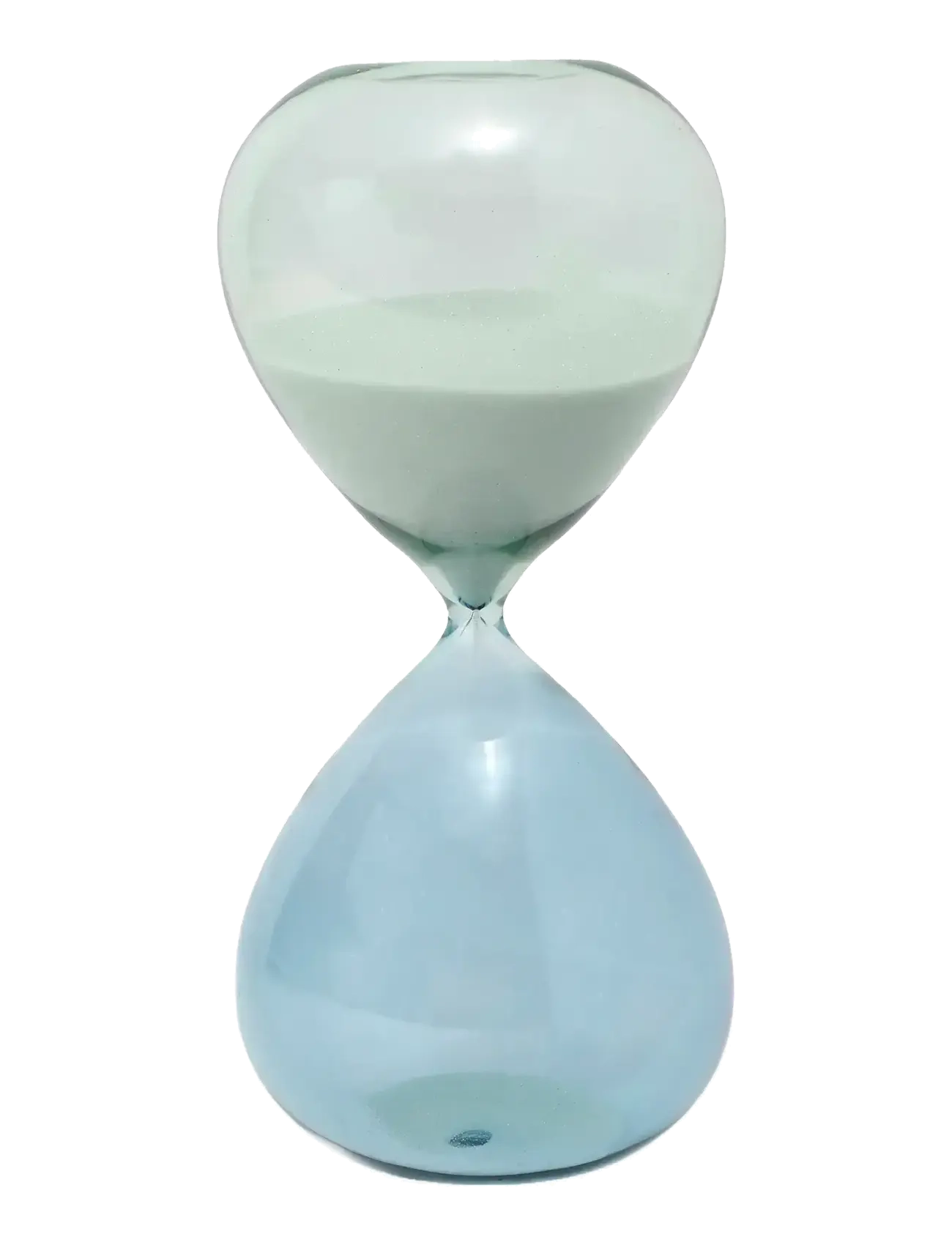 DesignWorks Inc - Hourglass (1 Hr) Boxed - Seaglass Ombre - light blue - 1