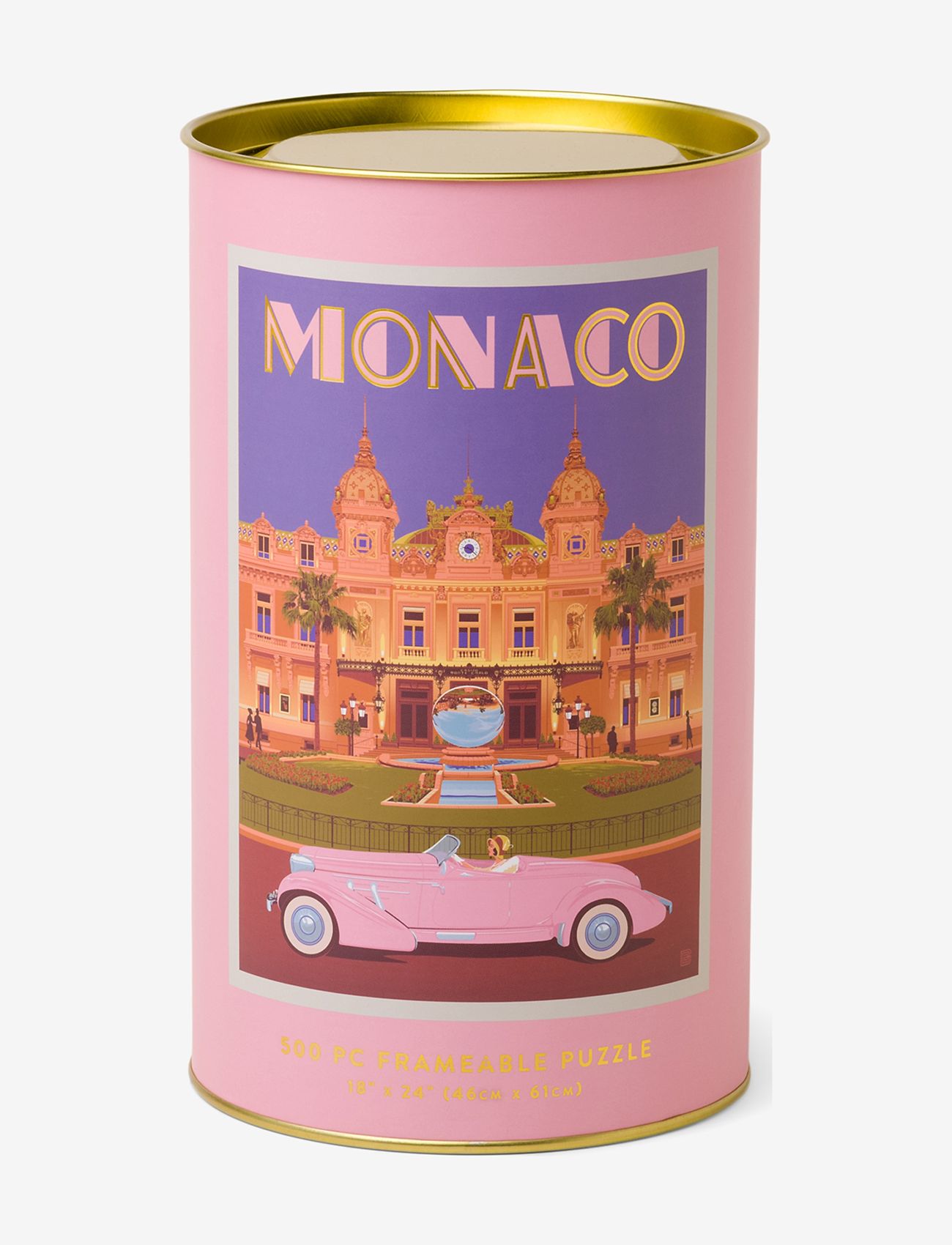 DesignWorks Inc Puzzle World Travel Monaco, One Size, Puzzles & Games, Mehrfarbig/gemustert - Puzzles, Homeware