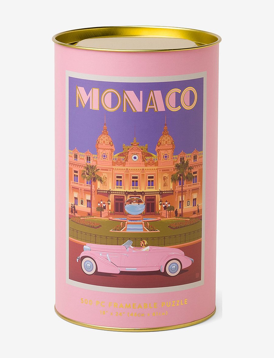 DesignWorks Inc - Puzzle World Travel Monaco - spiele & puzzles - multi - 0